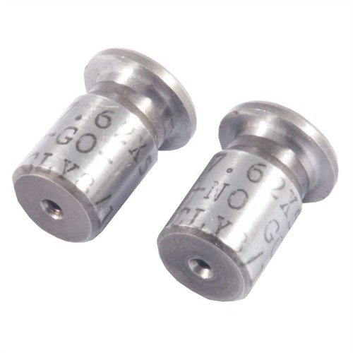 Zestaw wskaźników Clymer Go & No-Go precyzyjnie mierzy headspace w broni, zapewniając bezpieczeństwo i niezawodność dzięki stalowej konstrukcji zgodnej z SAAMI.