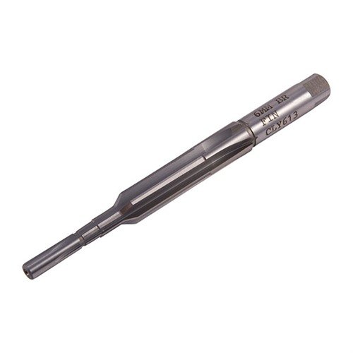 Clymer 6mm Remington BR Finishing Reamer to precyzyjne narzędzie z M-7 High-Speed Steel, zapewniające długowieczność i doskonałą jakość dla profesjonalnych rusznikarzy.