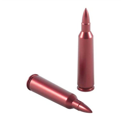 AMMO SNAP CAP DUMMY ROUNDS 22-250 REMINGTON od A-ZOOM to wytrzymałe, aluminiowe naboje do ćwiczeń, które poprawiają umiejętności strzeleckie i obsługę broni.