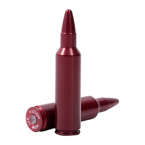 AMMO SNAP CAP DUMMY ROUNDS 300 WSM od A-ZOOM to idealne narzędzie do ćwiczenia ładowania, rozładowywania i strzelania na sucho, poprawiające umiejętności strzeleckie.