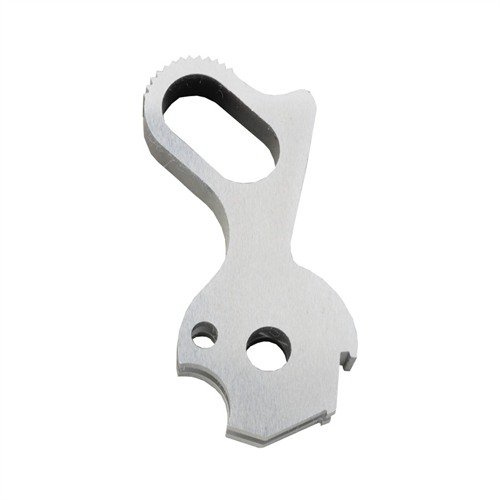 Młotek 1911 Tactical Hammer wykonany z stali narzędziowej A-2, zapewnia trwałość i długowieczność, idealny do precyzyjnego strzału oraz minimalizacji tarcia.