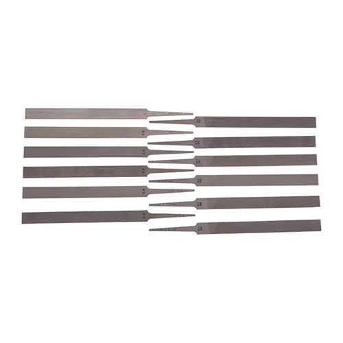 Pliki FRIEDR. DICK GMBH do gwintów zapewniają precyzyjne cięcie w dwóch stylach, dostępne w sześciu rozmiarach, idealne do tworzenia i naprawy gwintów.