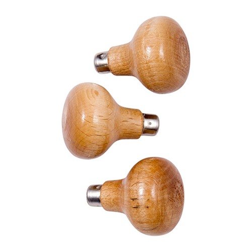 Specjalnie ukształtowane uchwyty do narzędzi, idealne do personalizacji. Wysokiej jakości metalowe ferrule zapewniają trwałość. Pakowane po 3 sztuki.