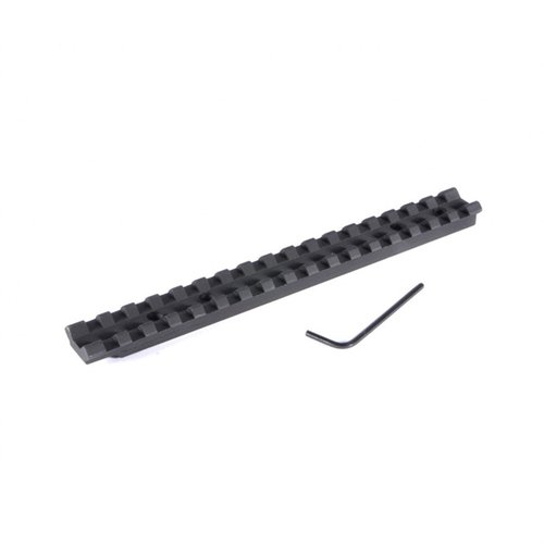 EGW Ruger American Long Action Scope Bases to wszechstronna, jednoczęściowa szyna Picatinny, łatwa w montażu, z lekkiego aluminium 6061 T6, akceptująca pierścienie Picatinny i Weaver.