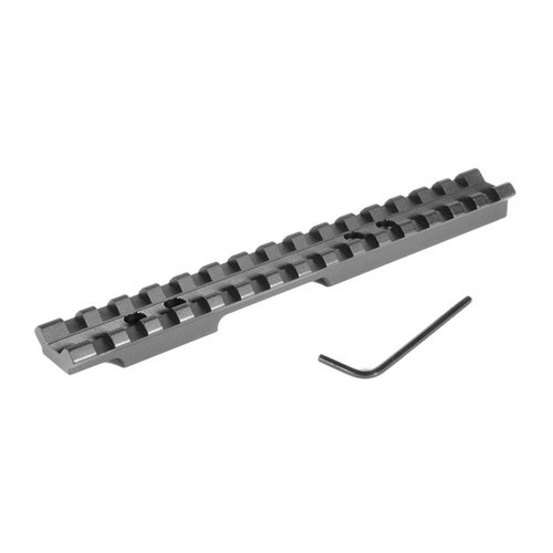 EGW Ruger American Rimfire Scope Bases to wszechstronna jedna szyna Picatinny, łatwa w montażu, wykonana z wytrzymałego aluminium 6061 T6.