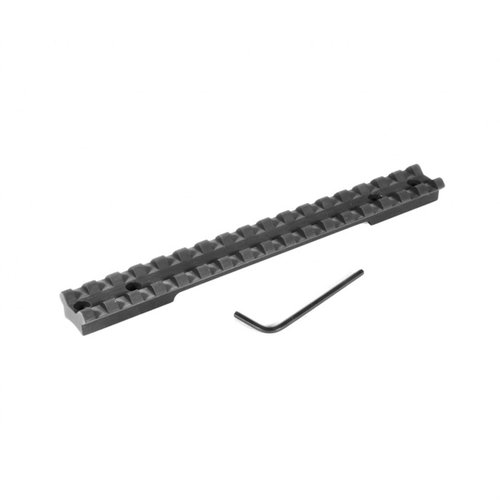 EGW Savage 220 Slug Gun Scope Bases to wszechstronny, jednoczęściowy montaż Picatinny, który nie wymaga wiercenia, wykonany z wytrzymałego aluminium 6061 T6.