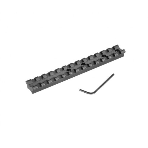 EGW Traditions Break-Open Muzzleloader Scope Bases to wszechstronny montaż Picatinny, łatwy w instalacji, wykonany z wytrzymałego aluminium 6061 T6.