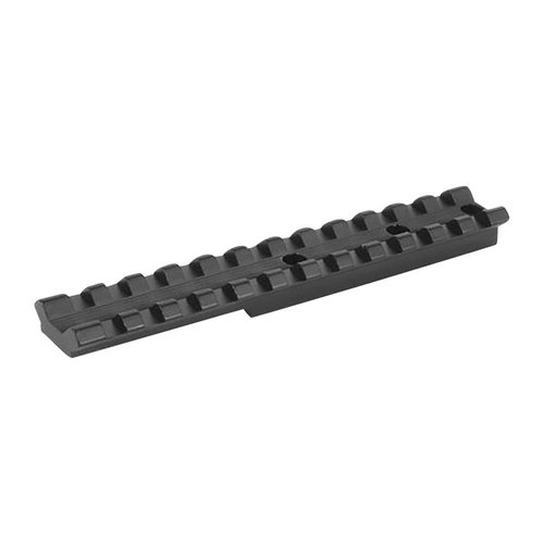 Montaż HENRY SINGLE SHOT H015 wykonany z aluminium 6061 T6, matowy czarny, z dołączonymi śrubami i bitami, idealny do mocowania celowników na Twoim karabinku.