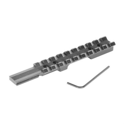 Montaż Picatinny EGW dla Savage Rascal, zaprojektowany do celowników Williams FP-GR TK, oferuje elastyczność montażu i trwałość dzięki anodowaniu.