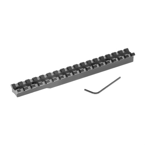 Jednoczęściowy montaż Picatinny EGW zapewnia elastyczność w montażu akcesoriów, trwałość dzięki anodowaniu i nie przeszkadza w używaniu fabrycznych przyrządów.