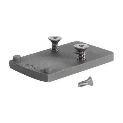 Zamień tylną muszkę na mocowanie EGW, aby zamontować celownik Trijicon RMR. Prosta instalacja, możliwość łatwego demontażu i wymiany muszki.