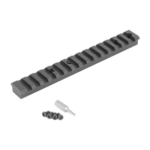 Montaż EGW TIKKA T1X 0 MOA to solidna, jednoczęściowa baza Picatinny, idealna dla myśliwych i strzelców taktycznych, zapewniająca elastyczność w montażu.