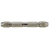 BROWNELLS DOUBLE-ENDED PIN VISE,  NICKEL PLATED, NO. 90