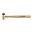 GRACE USA DELRIN TIPPED SOLID BRASS HAMMER-8OZ