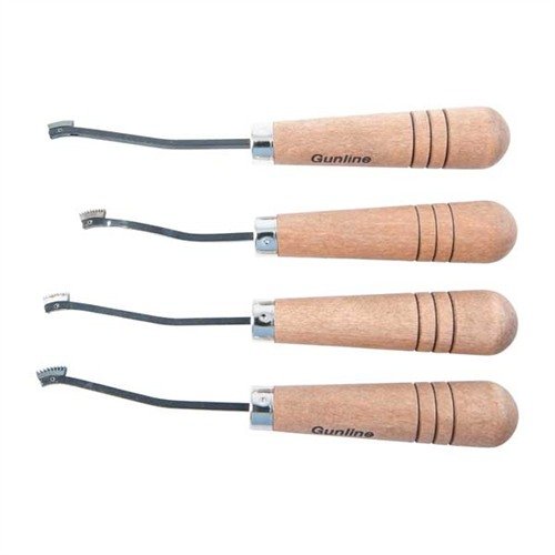 Zestaw LEADER CHECKERING od GUNLINE to przystępne narzędzie z pozytywnymi, sprężynowymi głowicami, gładkim cięciem i długotrwałą jakością, idealne dla rozwijających się rzemieślników.