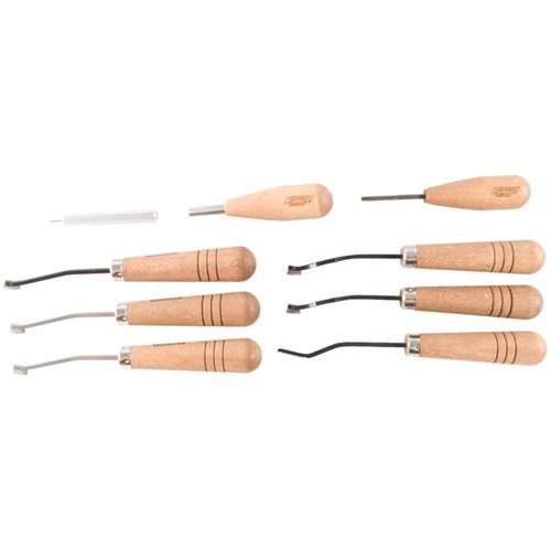 Zestaw do checkeringu GUNLINE zawiera wszystko, co potrzebne do precyzyjnego wykończenia, w tym narzędzia, wzory i instrukcje, zapewniając długotrwałe efekty.