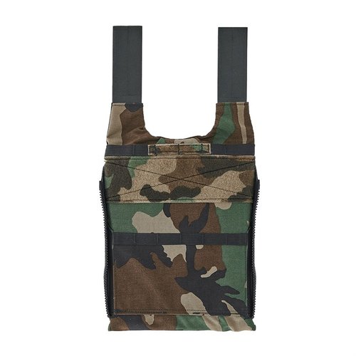 LV-119 OVERT Rear Plate Bag zapewnia elastyczność i funkcjonalność, oferując integrację Recovery Handle™, system MOLLE oraz łatwe prowadzenie kabli komunikacyjnych.