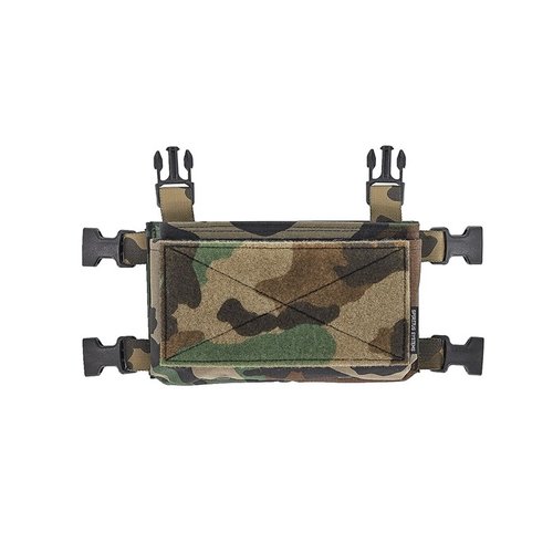 Micro Fight Chest Rig Mk4 to lekki, modułowy system, który pomieści do 6 magazynków 5.56 lub 4 magazynków 7.62, idealny do dostosowywania do misji.