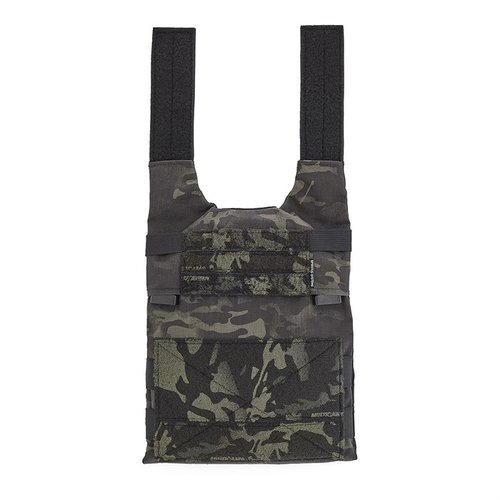 LV-119 O V E R T Front Plate Bag oferuje integrację z MOLLE, wsparcie PTT oraz możliwość dopasowania do różnych płytek balistycznych, idealny do operacji wysokiego profilu.