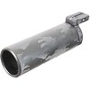 MODTAC SUPPRESSOR SHIELD W/U-RAC 7"X2" CARBON FIBER W/BLK HARDWARE