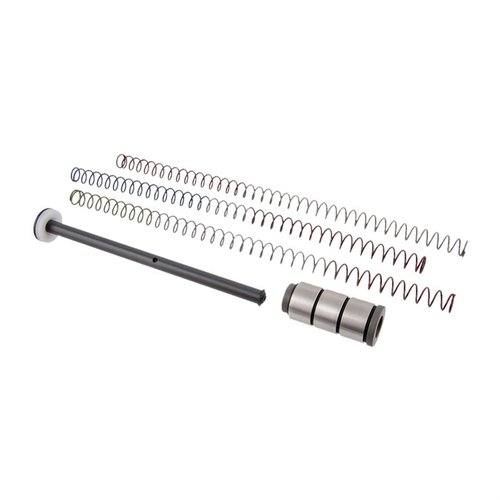 Gen 2 Silent Captured Spring zapewnia cichą pracę AR, zmniejsza tarcie, wibracje i umożliwia dostosowanie sprężyny do różnych konfiguracji broni.