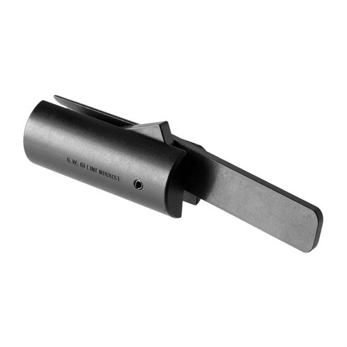 Uniwersalne narzędzie do rozkładania zamków Remington umożliwia szybkie i bezpieczne demontaż w ciągu kilku sekund, działając zarówno na napiętej, jak i rozluźnionej sprężynie.