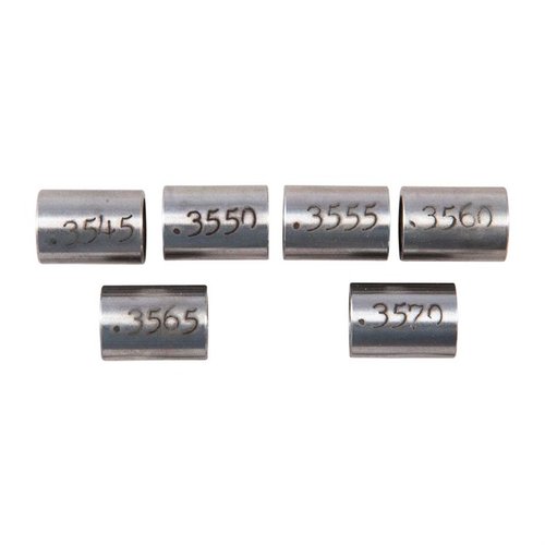 Rewolwerowy wiertło do cylindrów .357 Cal. poprawia dokładność, eliminując fliers, z wymiennymi pilotami dla idealnego dopasowania do komór.