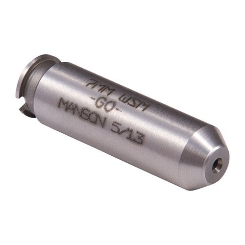 Manson Precision Rimless Cartridge Headspace Gauge zapewnia precyzyjne pomiary, trwałą konstrukcję ze stali oraz szeroki wybór kalibrów dla bezpieczeństwa broni.