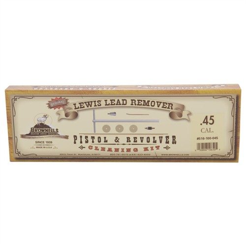 Lewis Lead Remover to najlepszy sposób na usunięcie ołowiu z broni, nie uszkadzając jej, zapewniając maksymalną precyzję i czystość lufy.