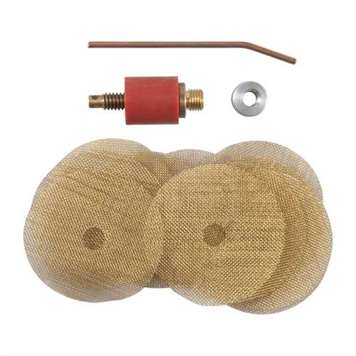 Usuwacz ołowiu LEWIS skutecznie eliminuje trudne zanieczyszczenia z broni, nie uszkadzając gwintu ani lufy. Zestaw zawiera specjalnie tkane mosiężne patche.