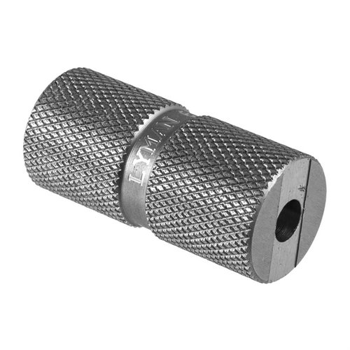 Zwiększ bezpieczeństwo i precyzję dzięki wskaźnikom długości/odstępu naboju Lyman dla 6.5 Creedmoor, które pozwalają na dokładną kontrolę wymiarów po resizingu.