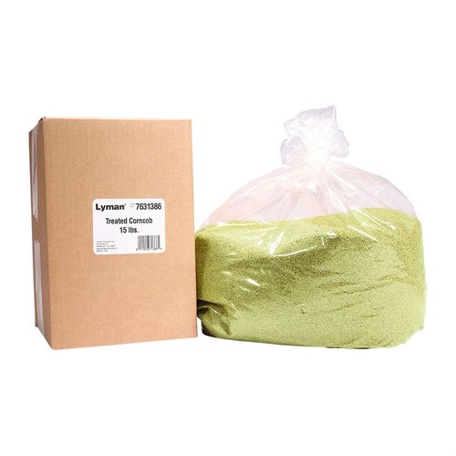 Media czyszcząca Lyman Turbo Case Cleaning Media skutecznie usuwa brud i patynę z łusek, zapewniając ich czystość i połysk w kilka godzin.