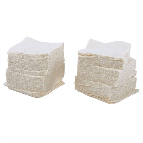 Płatki czyszczące MIL-SPEC z 100% bawełny, efektywnie usuwają zanieczyszczenia z broni, zapewniając doskonałe wchłanianie rozpuszczalników i olejów.