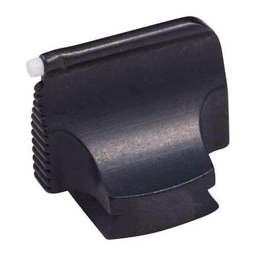 Precyzyjny celownik do karabinów, stalowy, z eleganckim konturem, dostępny z różnymi rodzajami koralików, idealny do montażu na lufie.