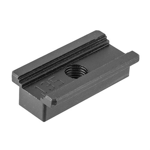 Unikalne buty zaciskowe SIGHT PRO i RANGEMASTER są specyficzne dla broni, idealne do precyzyjnej regulacji celowników w różnych modelach.