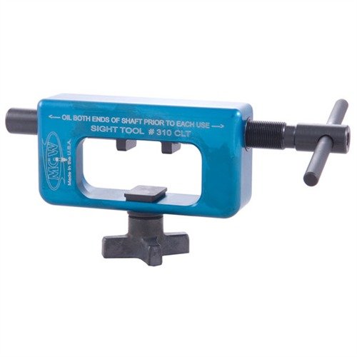 SEMI-AUTO SIGHT MOVER umożliwia bezpieczne przesuwanie tylnych celowników bez uszkodzeń, idealny do delikatnych celowników Tritium i żelaznych.