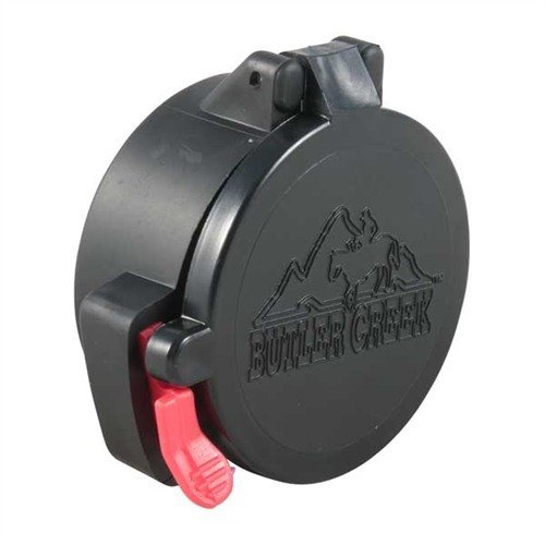 Osłony na soczewki FLIP OPEN EYEPIECE chronią przed kurzem i wilgocią, a ich otwieranie jest proste dzięki naciskowi palca, idealne do polowania i taktyki.