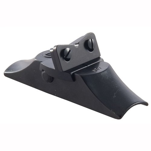 Regulowany celownik MR-L od NECG zapewnia precyzyjną regulację windage i elevation, wykonany ze stali, polerowany i oksydowany, idealny do sportowych karabinów.