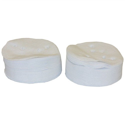Wybierz Otis Cleaning Patches w opakowaniu 100 sztuk, wykonane z 100% bawełny, idealne do czyszczenia broni od .22 do 12/10 gauge, używane do 6 razy.