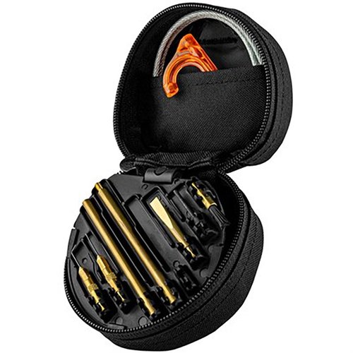 Wszechstronny zestaw czyszczący OTIS AR-15/M16 oferuje szybkie czyszczenie breech-to-muzzle, zawiera narzędzie B.O.N.E. oraz różnorodne akcesoria w wytrzymałej torbie.