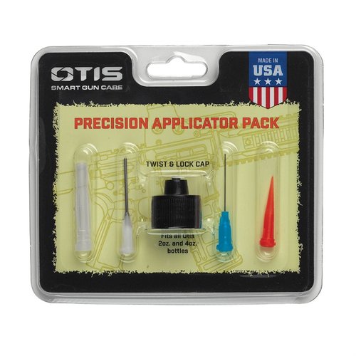 Zestaw PRECISION APPLICATOR PACK od OTIS umożliwia precyzyjne aplikowanie środków czyszczących i smarów, redukując marnotrawstwo dzięki metalowym i regulowanym końcówkom.