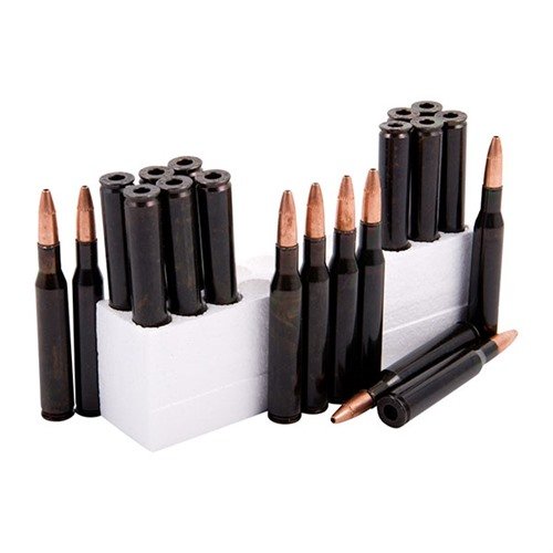 Dummy Rounds .270 Winchester zapewniają bezpieczne testowanie funkcji broni, eliminując ryzyko przypadkowego wystrzału dzięki czarnym, wyraźnie oznaczonym nabojom.