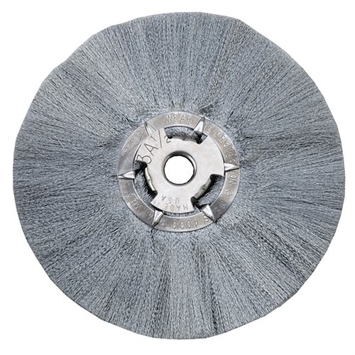 RIEHL MATTE & CARDING WHEELS to idealne narzędzie do usuwania rdzy i ciężkiego szczotkowania, zapewniające delikatne działanie przy 500-600 RPM.