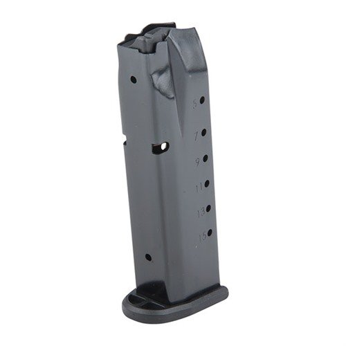 Magazynki S&W 40S&W M&P 40 15RD od PRO MAG wykonane z wysokiej jakości stali, z odpornymi na uszkodzenia elementami z polimeru, zapewniają trwałość i niezawodność.