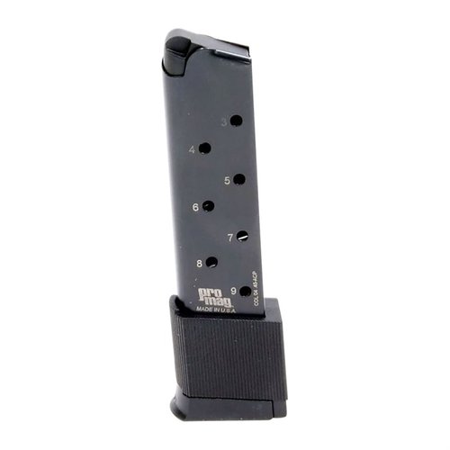 Magazynki Pro Mag do pistoletów 1911 Government Model® .45 ACP, wykonane z podgrzewanej stali węglowej, dostępne w wersjach 8, 10 i 15-rd.