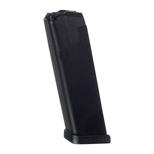 Magazynek POLYMER 9MM dla Glock® 17/19/26 oferuje zwiększoną pojemność, trwałą konstrukcję z Zytel oraz niezawodną sprężynę dla optymalnej wydajności.