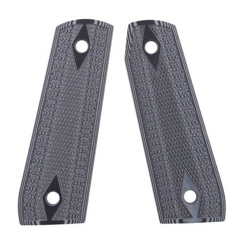 Ulepsz swoje chwytanie z G-10 Tactical Pistol Grips dla Ruger 22/45, oferując odporność na warunki atmosferyczne, lepszą przyczepność i estetykę.
