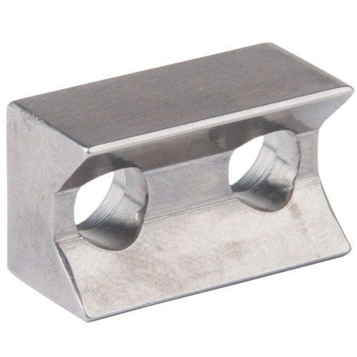 V-block RUGER 10/22™ od Power Custom wykonany z 416 stali nierdzewnej zapewnia stabilne połączenie lufy z receiverem, poprawiając dokładność strzałów.