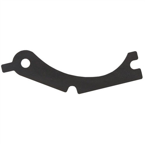 TRIGGER PIN RETAINER PLATE od POWER CUSTOM to stalowy element w matowym czarnym wykończeniu, który ułatwia instalację sprężyny w receiverach AK-47 i SAR-3.