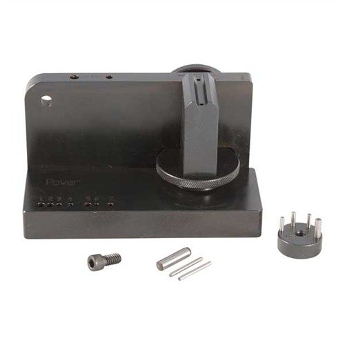 Seria I Stoning Fixture od Power Custom to precyzyjne narzędzie do pracy z młotkiem i spustem, oferujące powtarzalne ustawienia i dokładne regulacje.